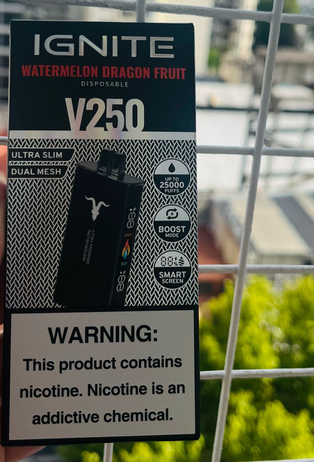 Ignite v250 25.000 Puffs