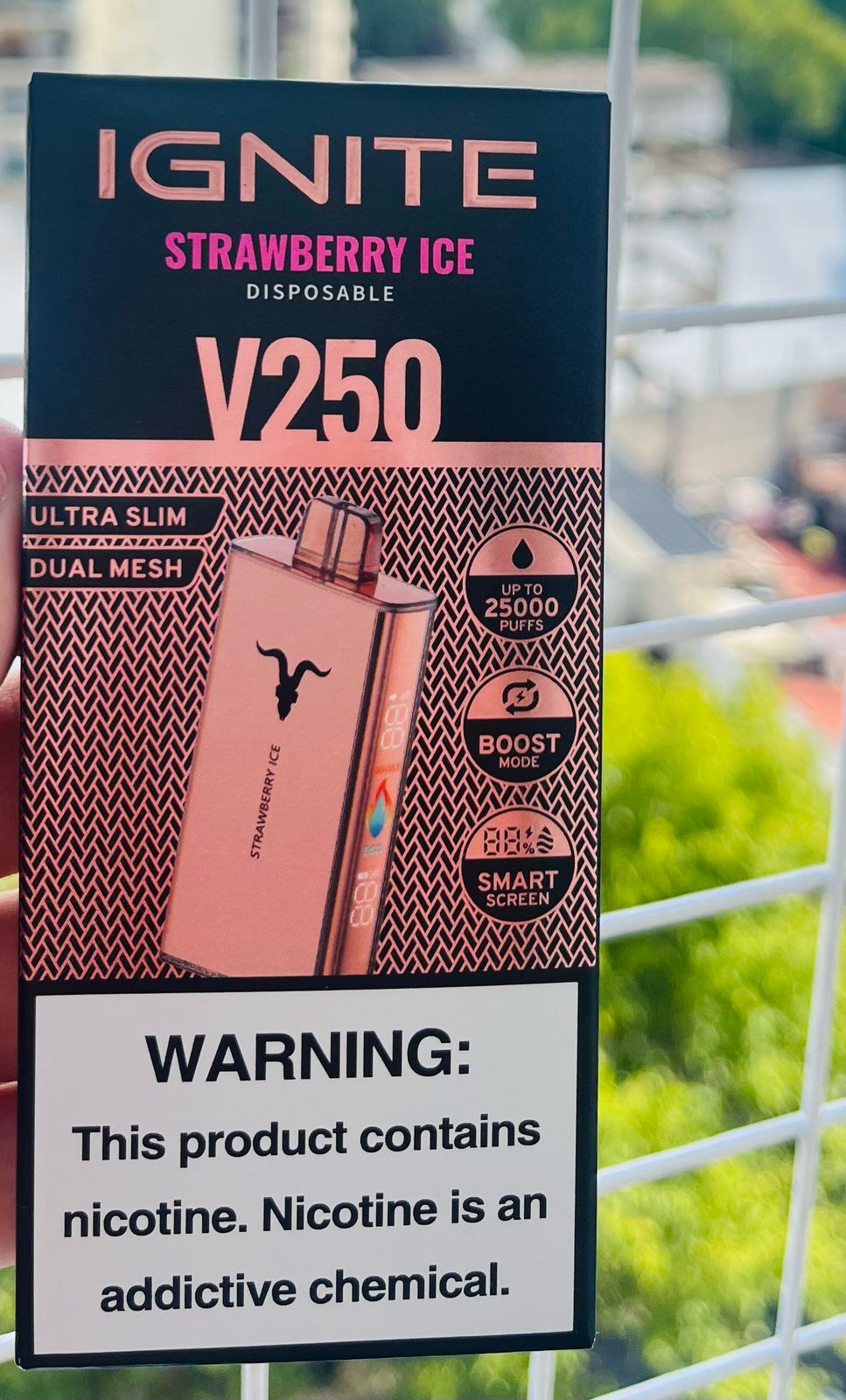 Ignite v250 25.000 Puffs